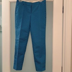 J. Crew Polka Dot Cropped Pants